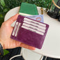 Flerna - Genuine Leather Slim RFID Protection Wallet/Card Holder