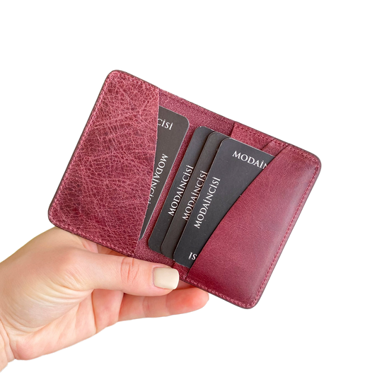 Sovana - Genuine Leather Minimalist Natural Wallet-0