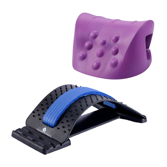 Pursonic Back and Neck Relief Bundle – Includes Back Stretching Device & Neck and Shoulder Stretcher and Relaxer-0