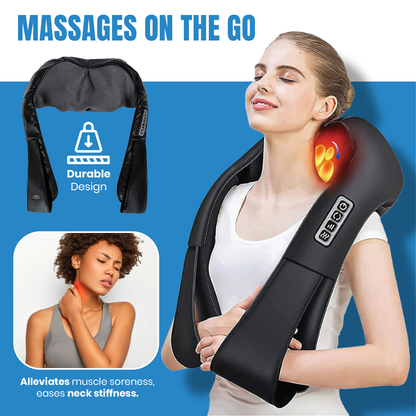 Pursonic 3D Shiatsu Heating Back and Neck Massager-2