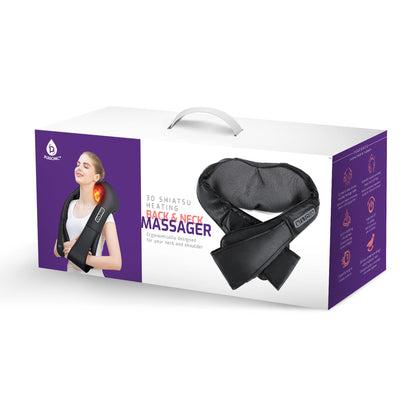 Pursonic 3D Shiatsu Heating Back and Neck Massager-0