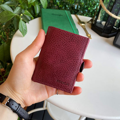 Montana -  Genuine Leather Luxury RFID Protection Card Holder / Wallet