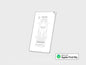 Thinnest Tracker Card - Tempered Glass & Aluminum, Wireless Recharge, Waterproof